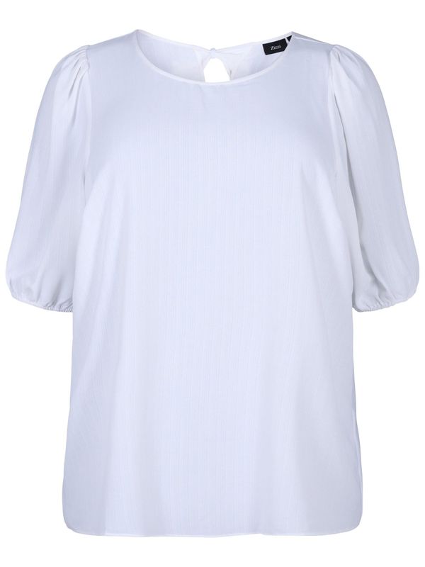 Zizzi Zizzi Bluza 'Casidsel'  bijela