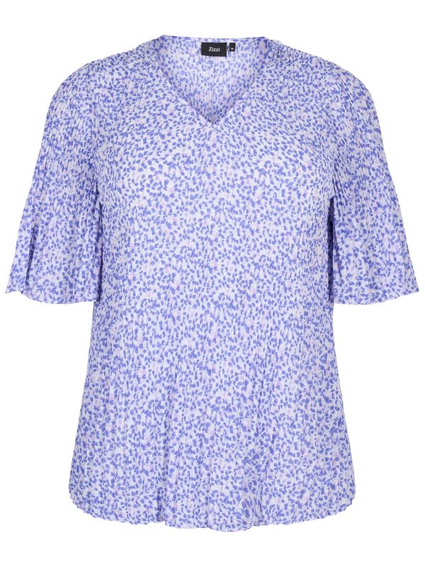 Zizzi Zizzi Bluza 'Catherine'  ljubičasta / pastelno roza / bijela