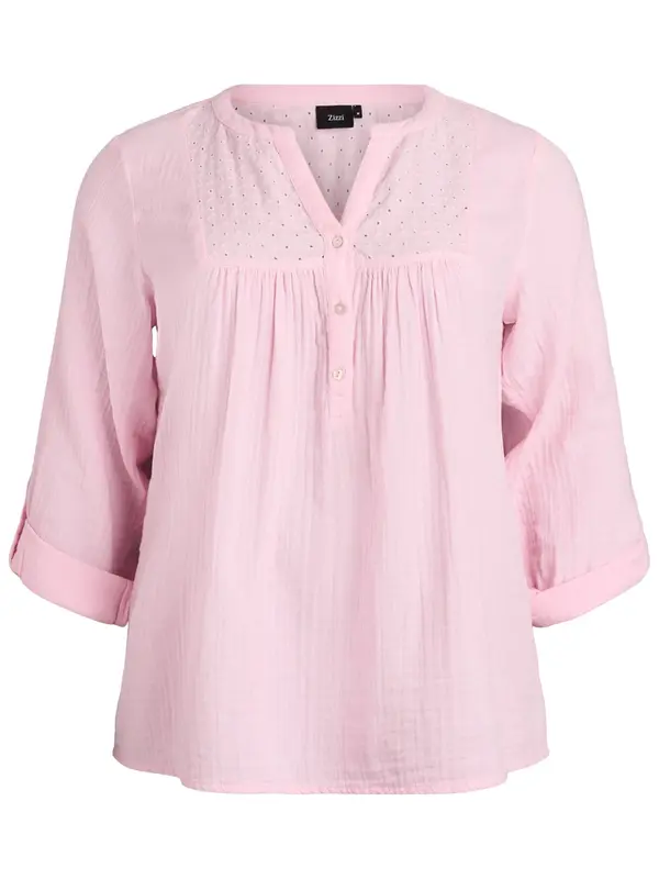 Zizzi Zizzi Bluza 'Cavivu'  svijetloroza