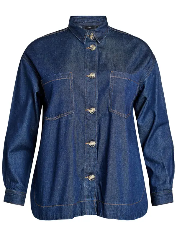 Zizzi Zizzi Bluza 'Dami'  tamno plava