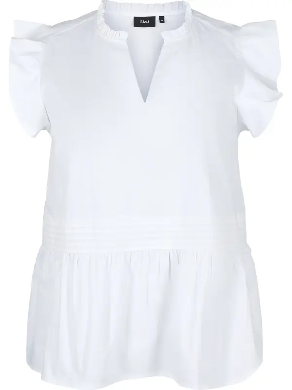 Zizzi Zizzi Bluza 'EMA'  bijela