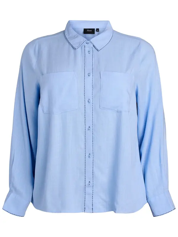 Zizzi Zizzi Bluza 'Esmile'  svijetloplava