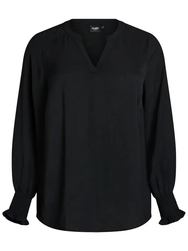 Zizzi Zizzi Bluza 'Kikka'  crna