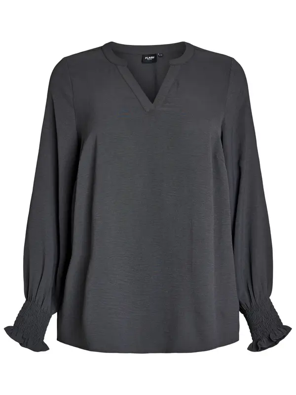 Zizzi Zizzi Bluza 'Kikka'  tamo siva