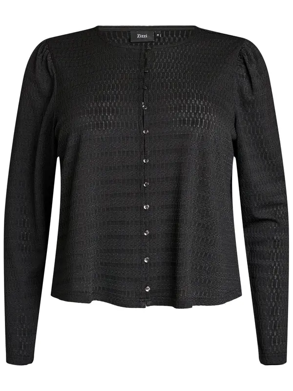 Zizzi Zizzi Bluza 'MLAVU'  crna