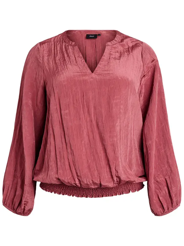 Zizzi Zizzi Bluza 'MYVONNE'  klasično crvena