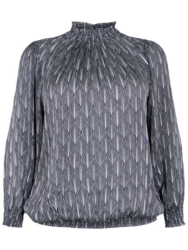 Zizzi Zizzi Bluza  noćno plava / bijela