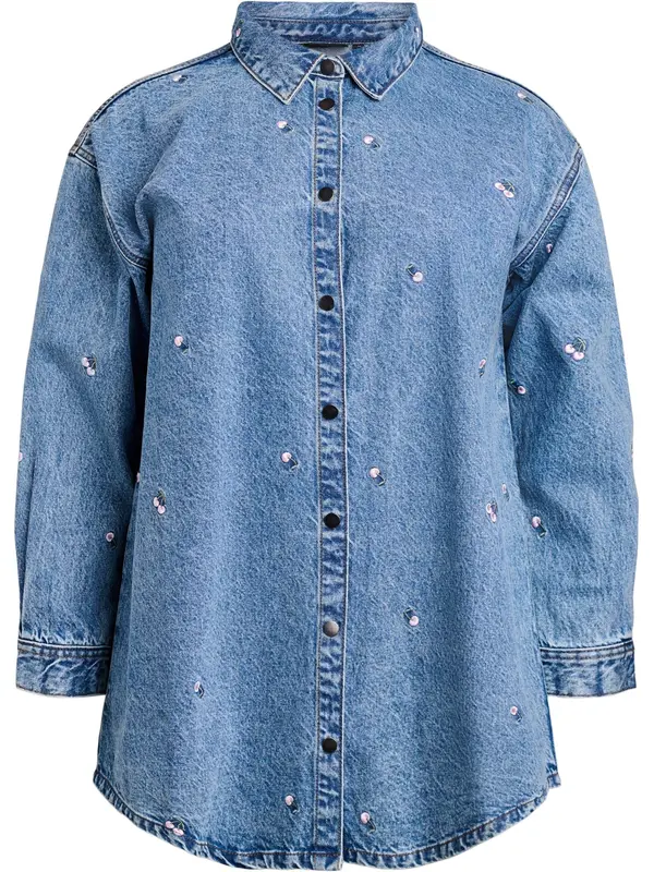 Zizzi Zizzi Bluza  plavi traper