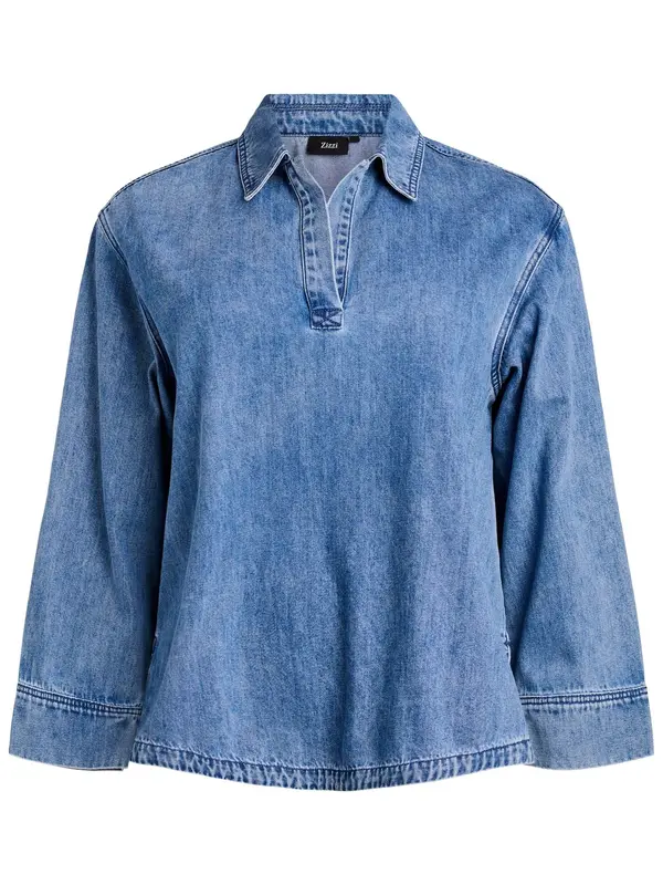 Zizzi Zizzi Bluza  svijetloplava