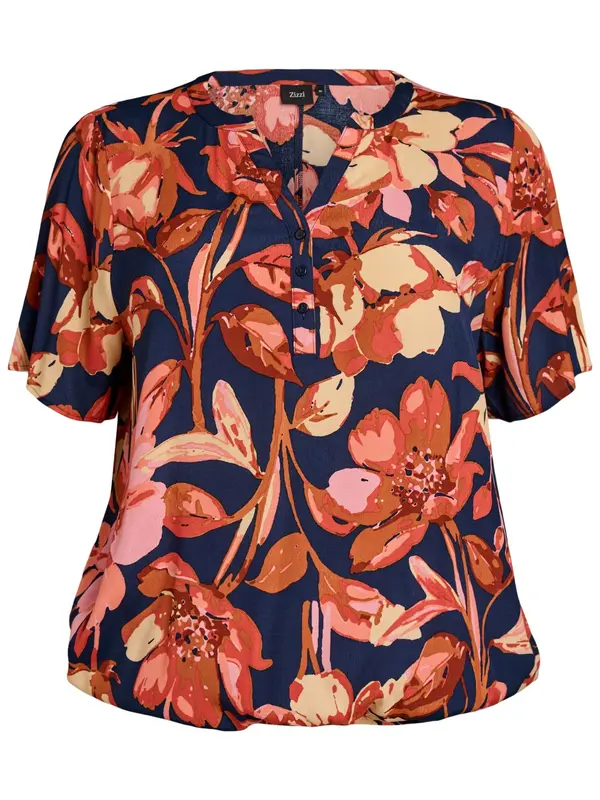 Zizzi Zizzi Bluza 'VBELLA'  mornarsko plava