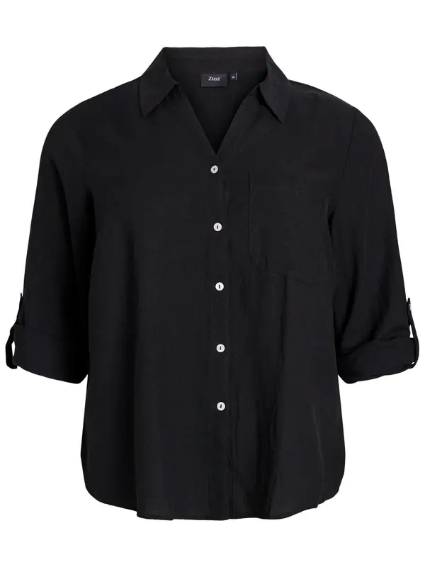 Zizzi Zizzi Bluza 'Vlina'  crna