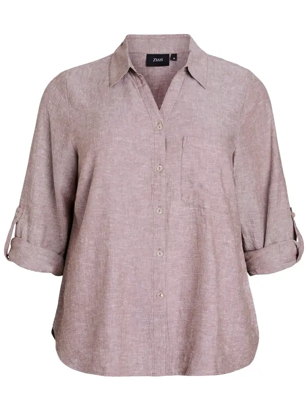 Zizzi Zizzi Bluza 'VLina'  smeđa