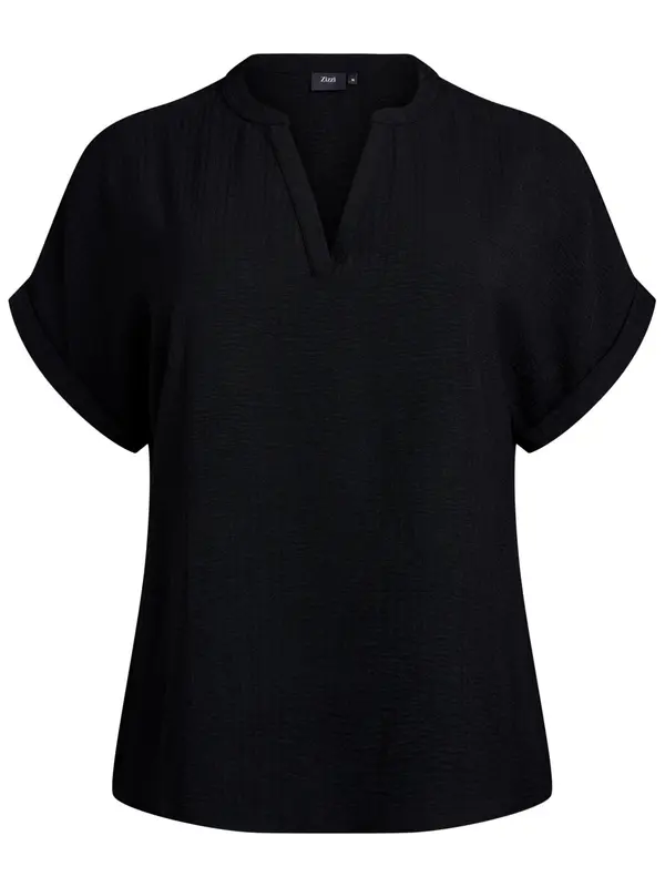 Zizzi Zizzi Bluza 'Vnilla'  crna