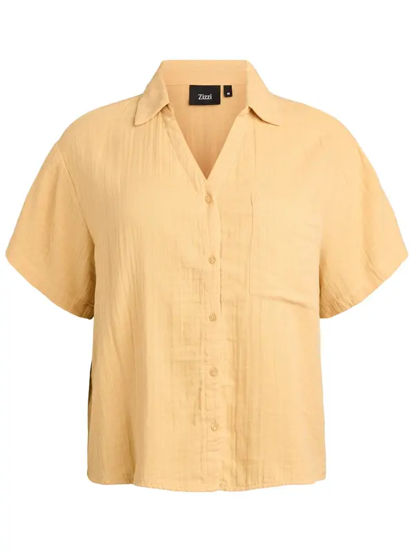 Zizzi Zizzi Bluza 'Vvivu'  med