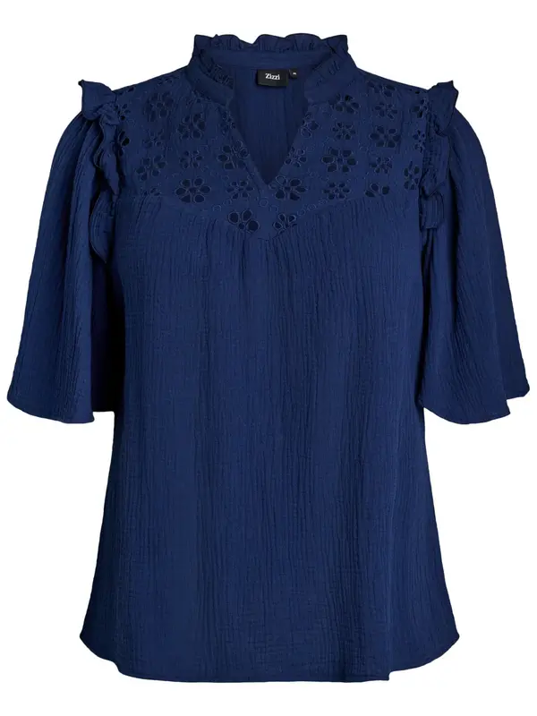 Zizzi Zizzi Bluza 'Vvivu'  morsko plava