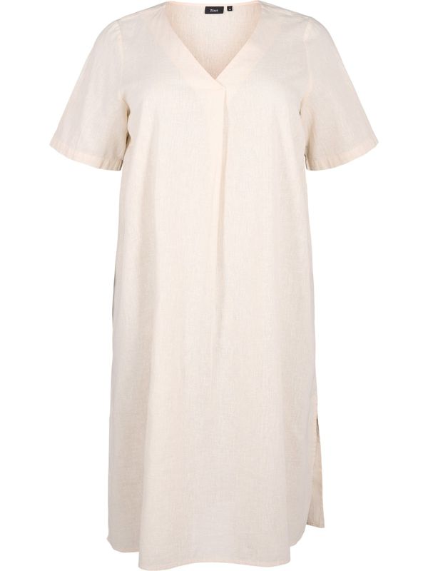 Zizzi Zizzi Haljina 'FLEX'  pijesak