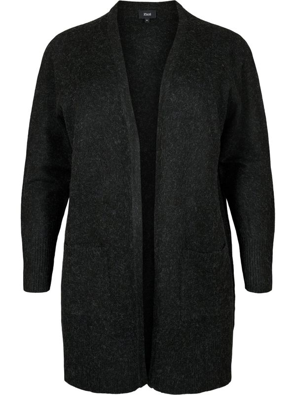Zizzi Zizzi Kardigan 'CASUNNY'  tamo siva