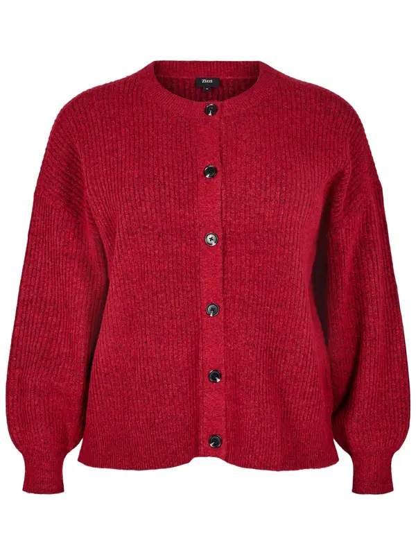 Zizzi Zizzi Kardigan 'Cavista'  crvena