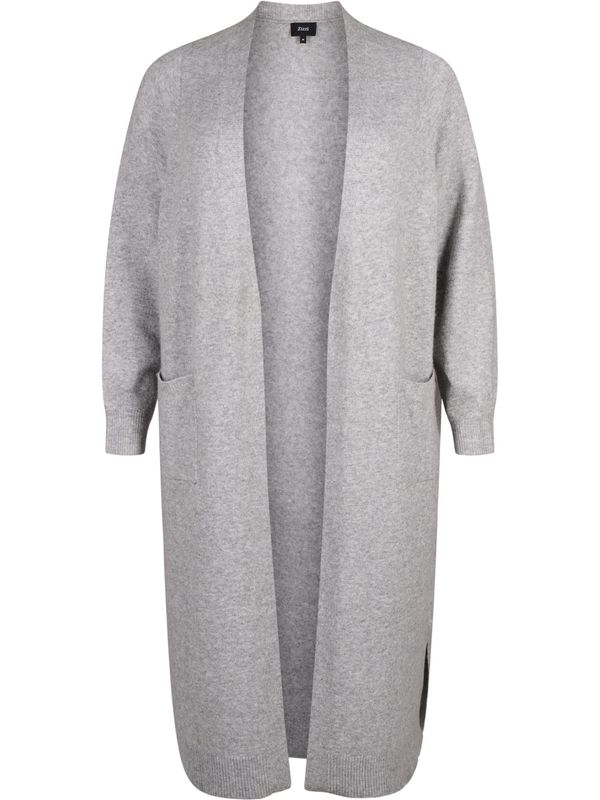 Zizzi Zizzi Kardigan 'Cavista'  svijetlosiva