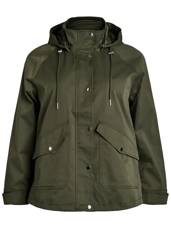 Zizzi Zizzi Lagana parka 'Capalma'  tamno zelena