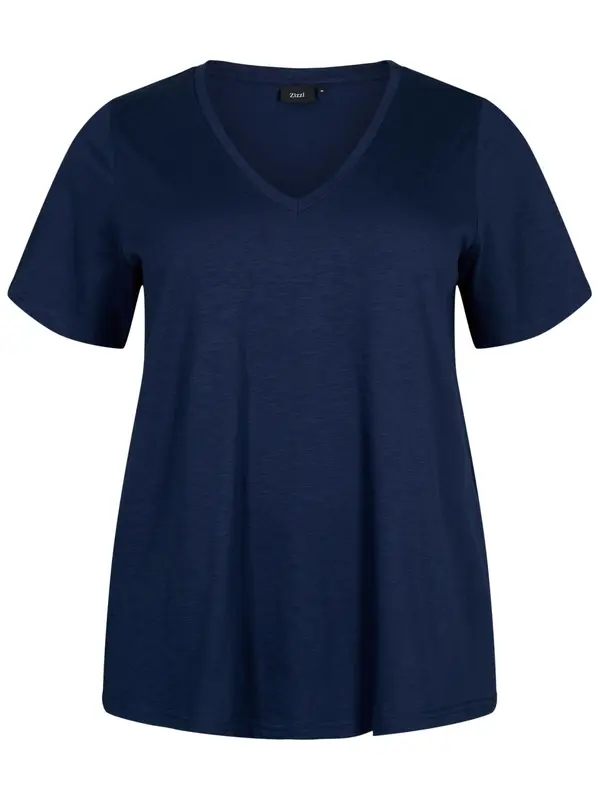 Zizzi Zizzi Majica 'Mbrea'  mornarsko plava