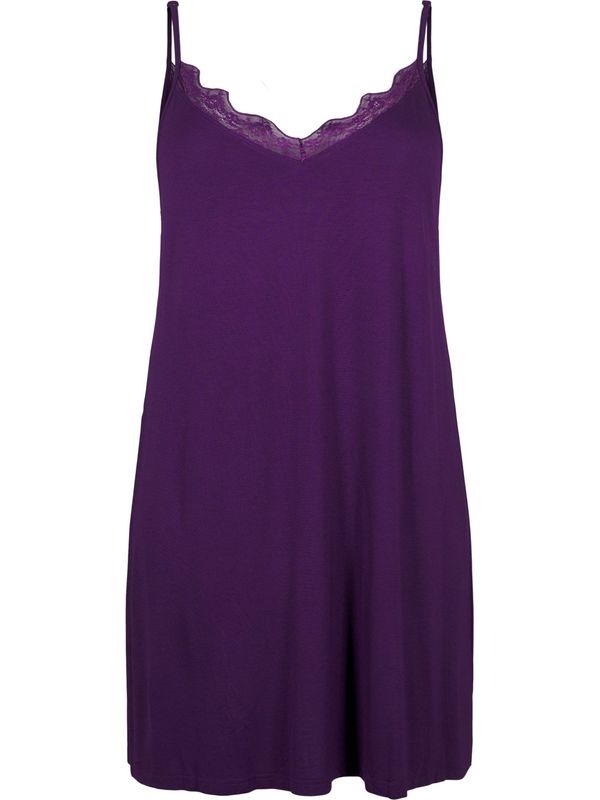 Zizzi Zizzi Negliže 'LACE'  tamno ljubičasta