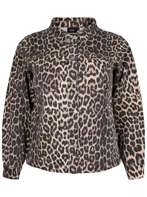 Zizzi Zizzi Prijelazna jakna 'Jleona'  cappuccino / crna