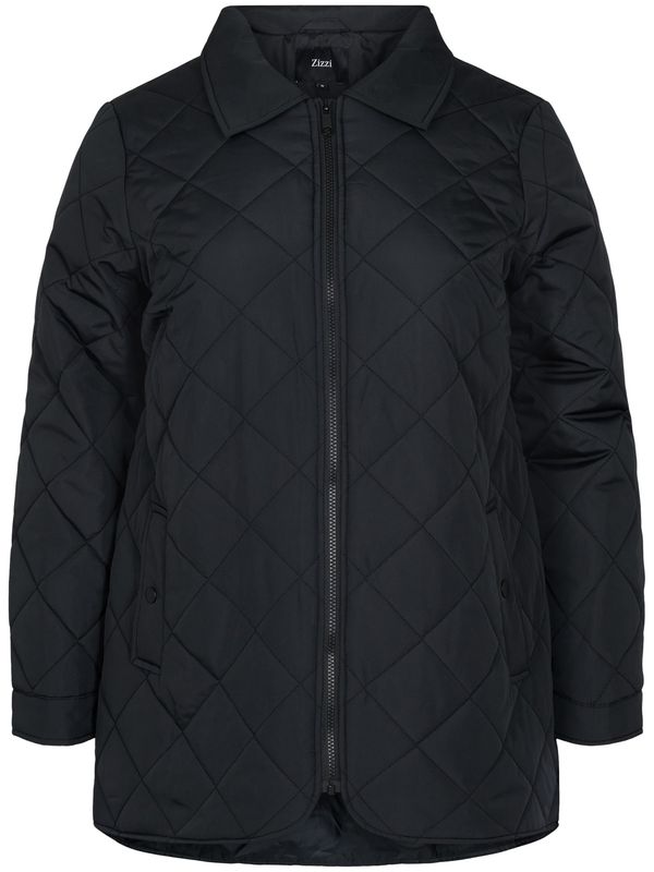 Zizzi Zizzi Prijelazna jakna 'Mkenzi'  crna