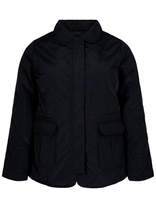 Zizzi Zizzi Prijelazna jakna 'Mzanni'  crna