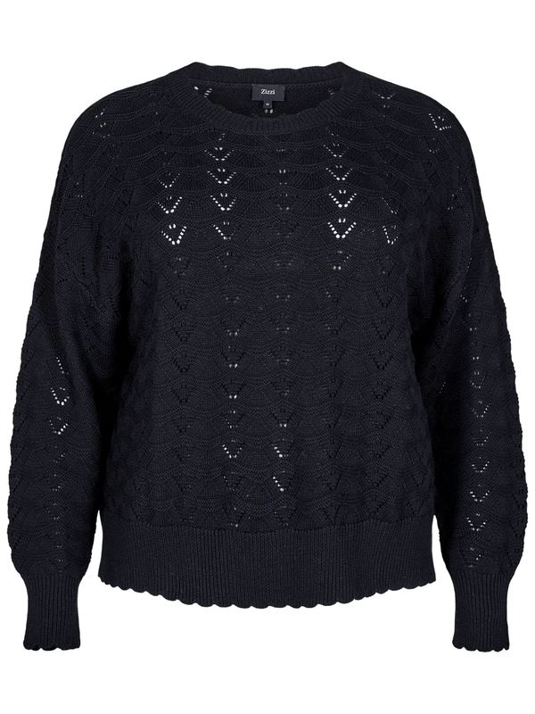 Zizzi Zizzi Pulover 'CAEMMI'  crna