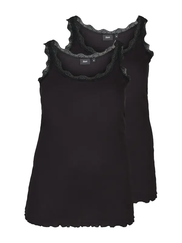 Zizzi Zizzi Top 'Liv'  crna