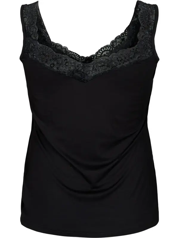 Zizzi Zizzi Top 'MCASSIE'  crna