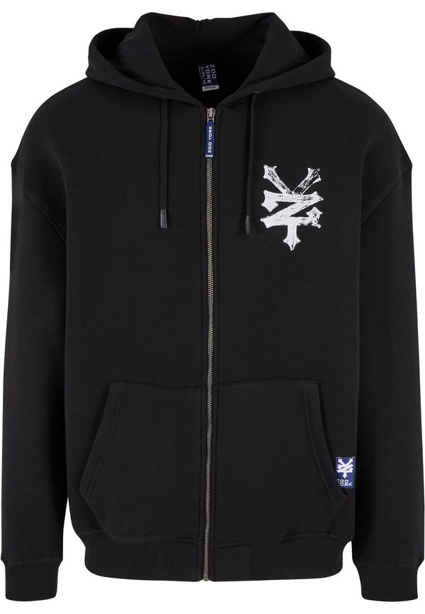 ZOO YORK ZOO YORK Gornji dio trenirke  crna / bijela