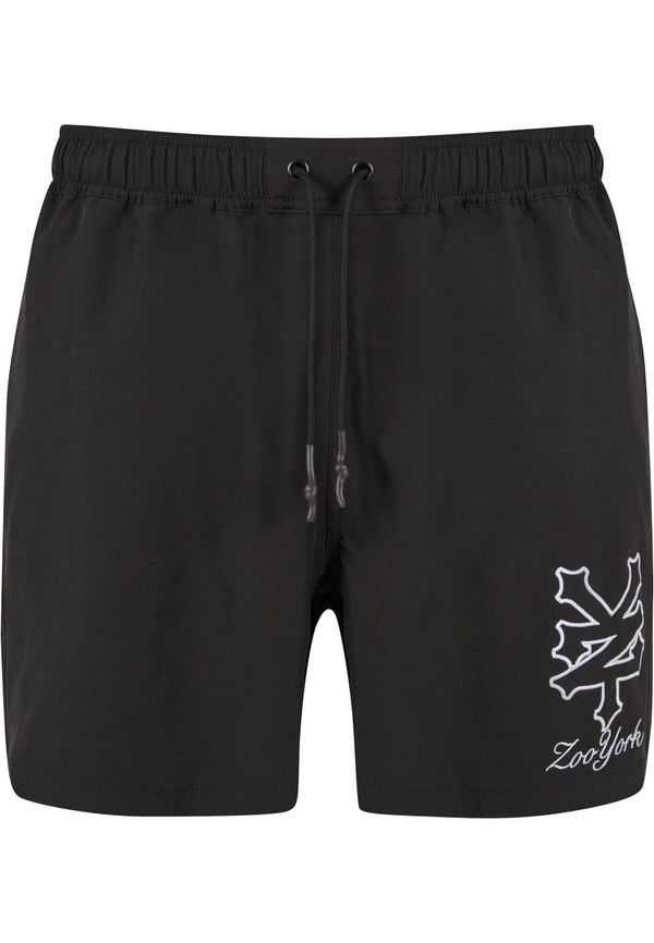 ZOO YORK ZOO YORK Hlače  crna / bijela