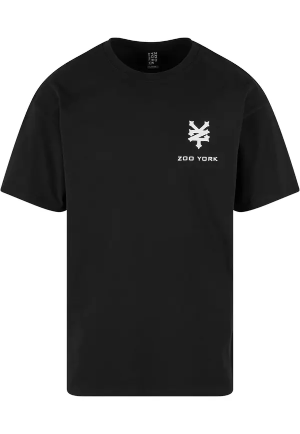 ZOO YORK ZOO YORK Majica  crna / bijela