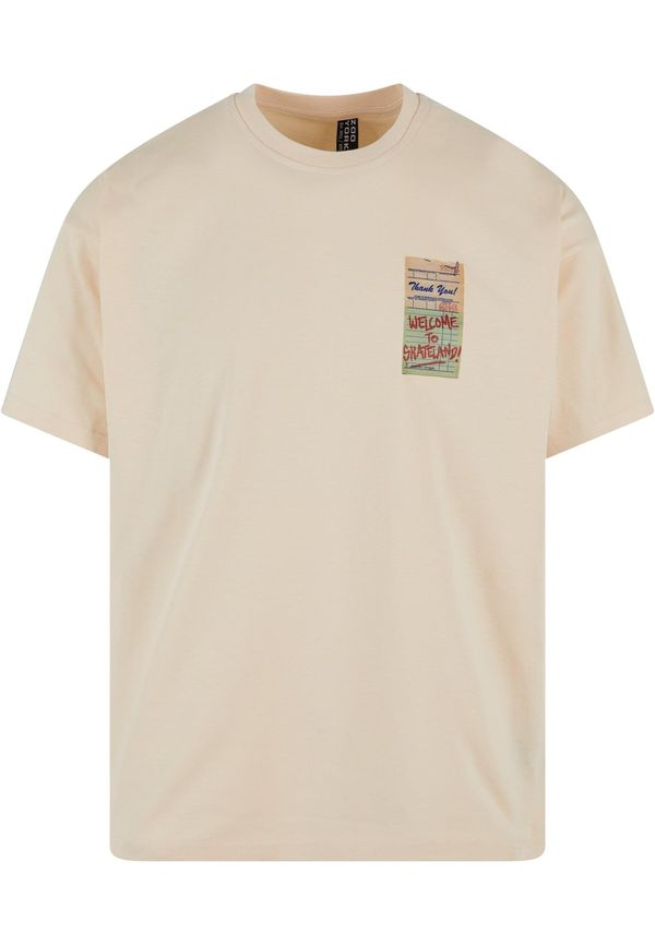 ZOO YORK ZOO YORK Majica 'ZM241-052-1'  bež / plava / višnja / neonsko crvena
