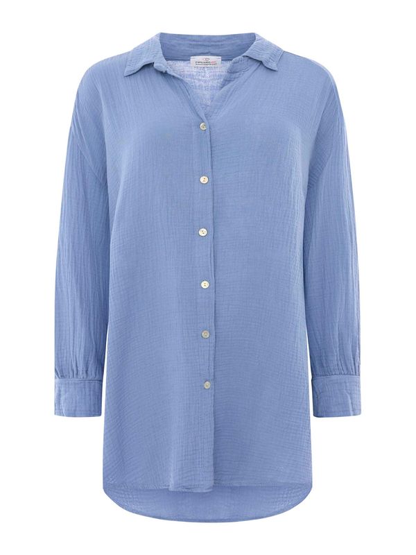 Zwillingsherz Zwillingsherz Bluza 'Rebecca'  svijetloplava