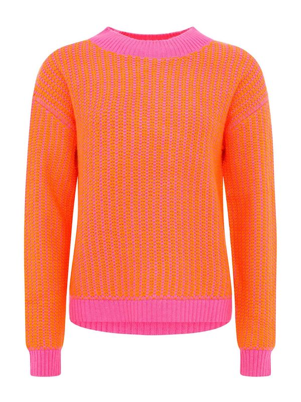 Zwillingsherz Zwillingsherz Pulover  narančasta / roza