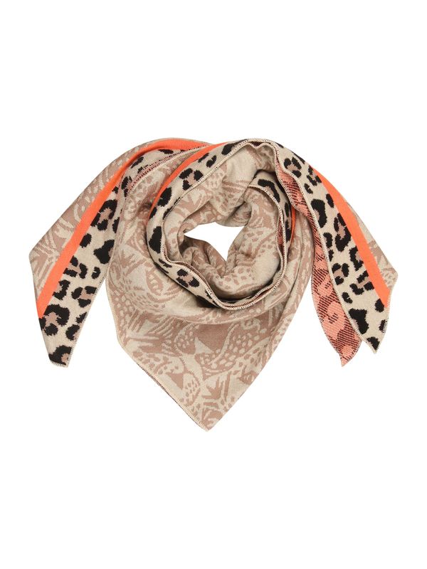 Zwillingsherz Zwillingsherz Ručnik  boja pijeska / sivkasto bež / narančasta / crna melange