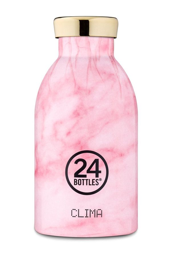 24bottles 24bottles - Termos boca Clima Pink Marble 330ml Clima.330.Pink.Marble-PinkMarble