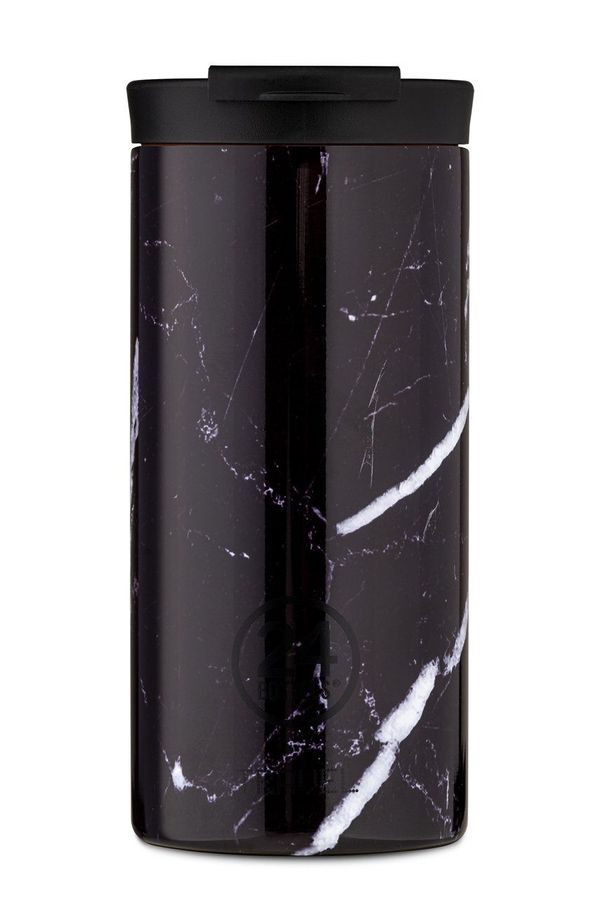 24bottles 24bottles - Termos šalica Travel Tumbler Black Marble 600ml