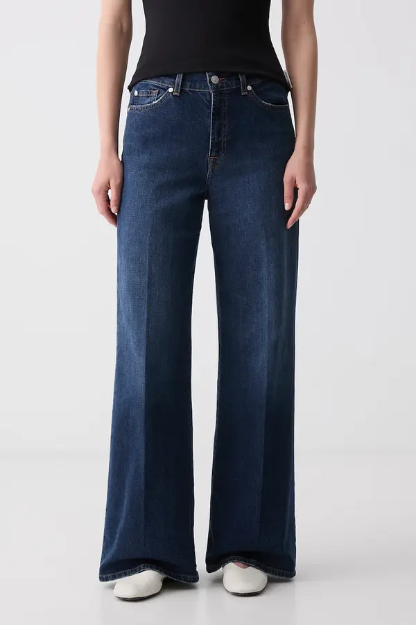 7 FOR ALL MANKIND 7 FOR ALL MANKIND wide leg traperice za žene