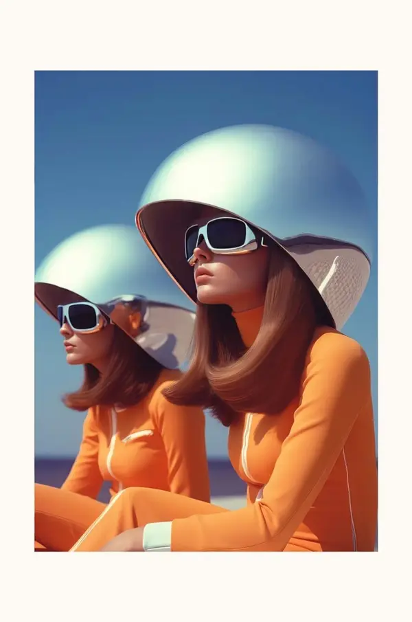 HARTMAN A.i. art plakat HARTMAN Retro Future 05