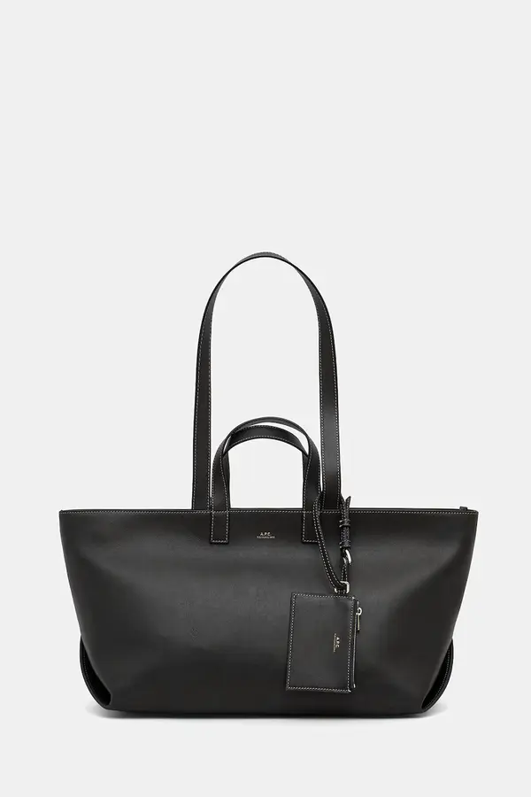 A.P.C. A.P.C. shopper torba za žene kožna le drummer
