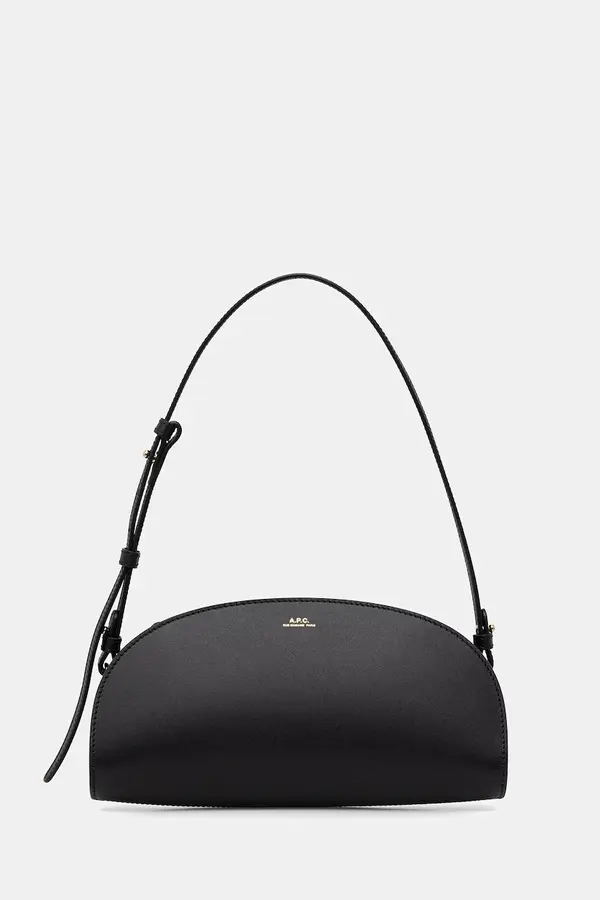 A.P.C. A.P.C. torba za žene kožna SAC DEMI.LUNE SHOULDER