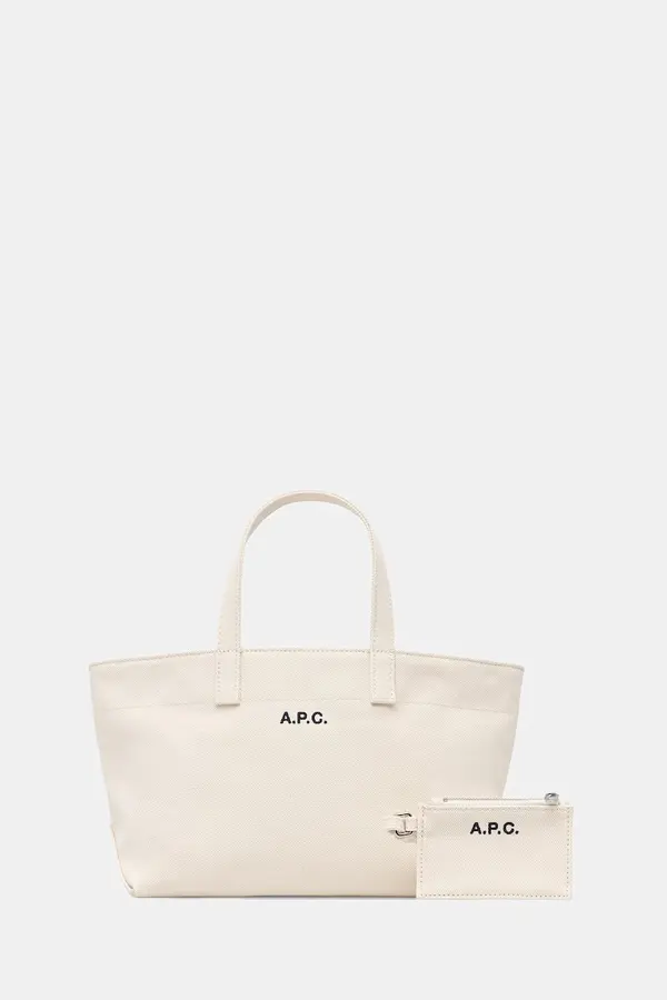 A.P.C. A.P.C. tote torba ženska pamučna LE DRUMMER TOILE SMALL