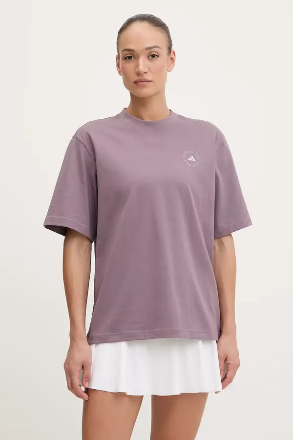 adidas by Stella McCartney adidas by Stella McCartney majica za žene od pamuka