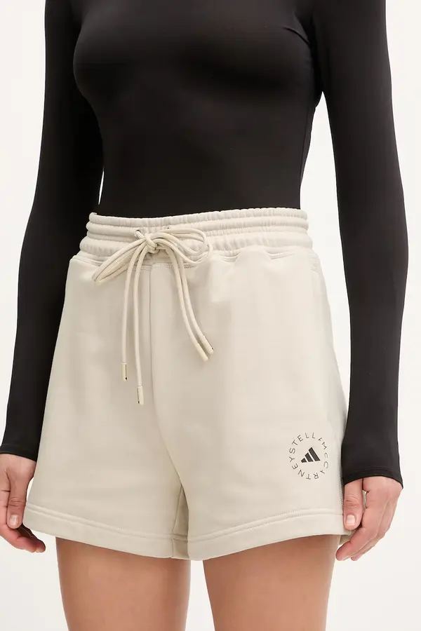 adidas by Stella McCartney adidas by Stella McCartney sportske kratke hlače za žene od pamuka