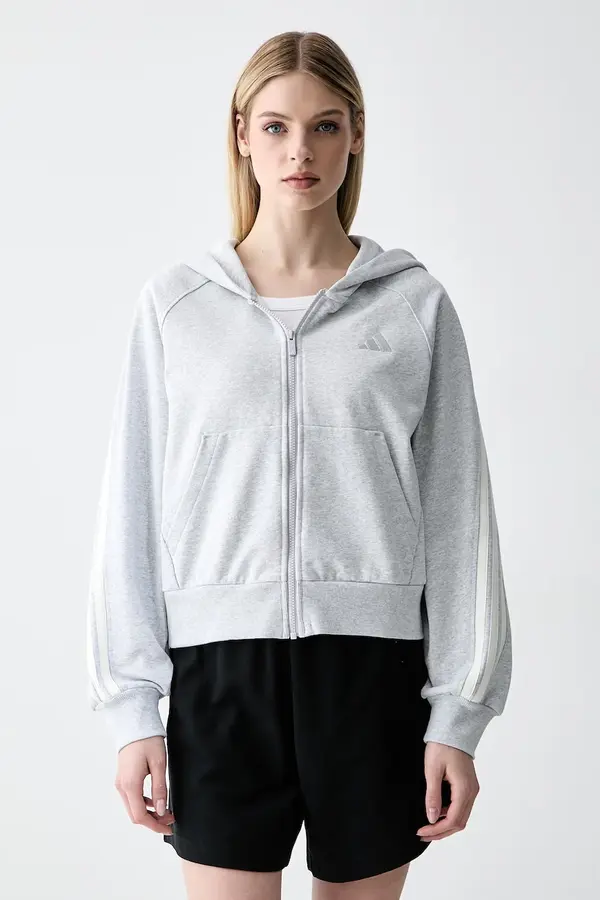 adidas adidas dukserica na zakopčavanje sa kapuljačom ženska pamučna