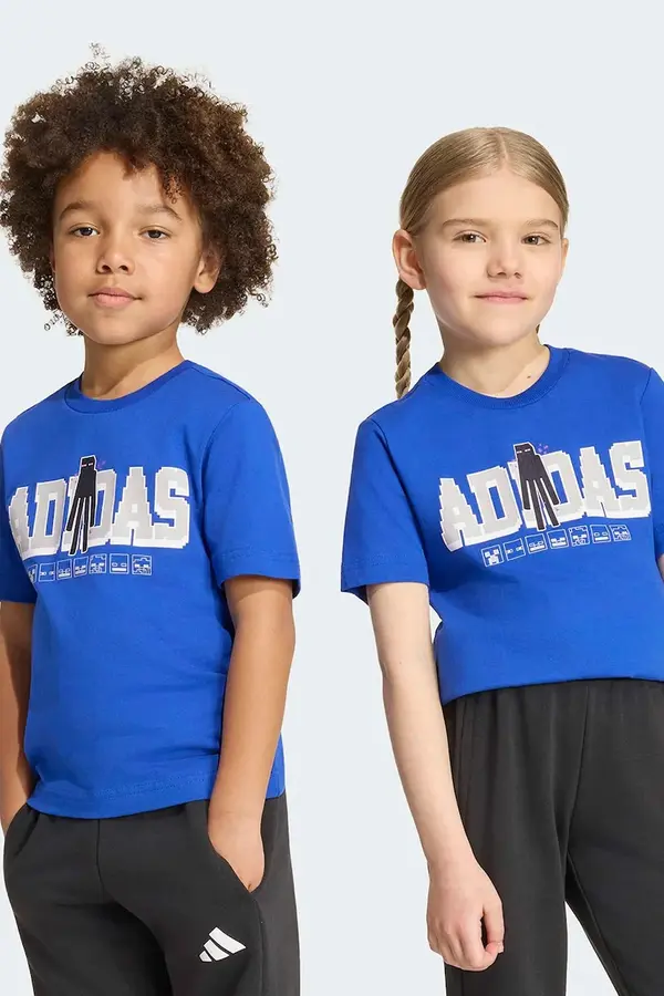 adidas adidas majica za djecu od pamuka MINECRAFT